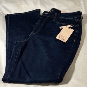 NWT NYDJ Deep Indigo Straight Leg Jeans